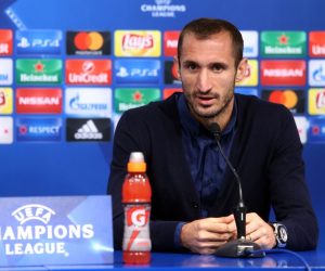 26.09.2016., Zagreb - Konferenciji za medije FC Juventusa iz Torina nazocili su trener Massimiliano Allegri i Giorgio Chiellini.  
Photo: Robert Anic/PIXSELL