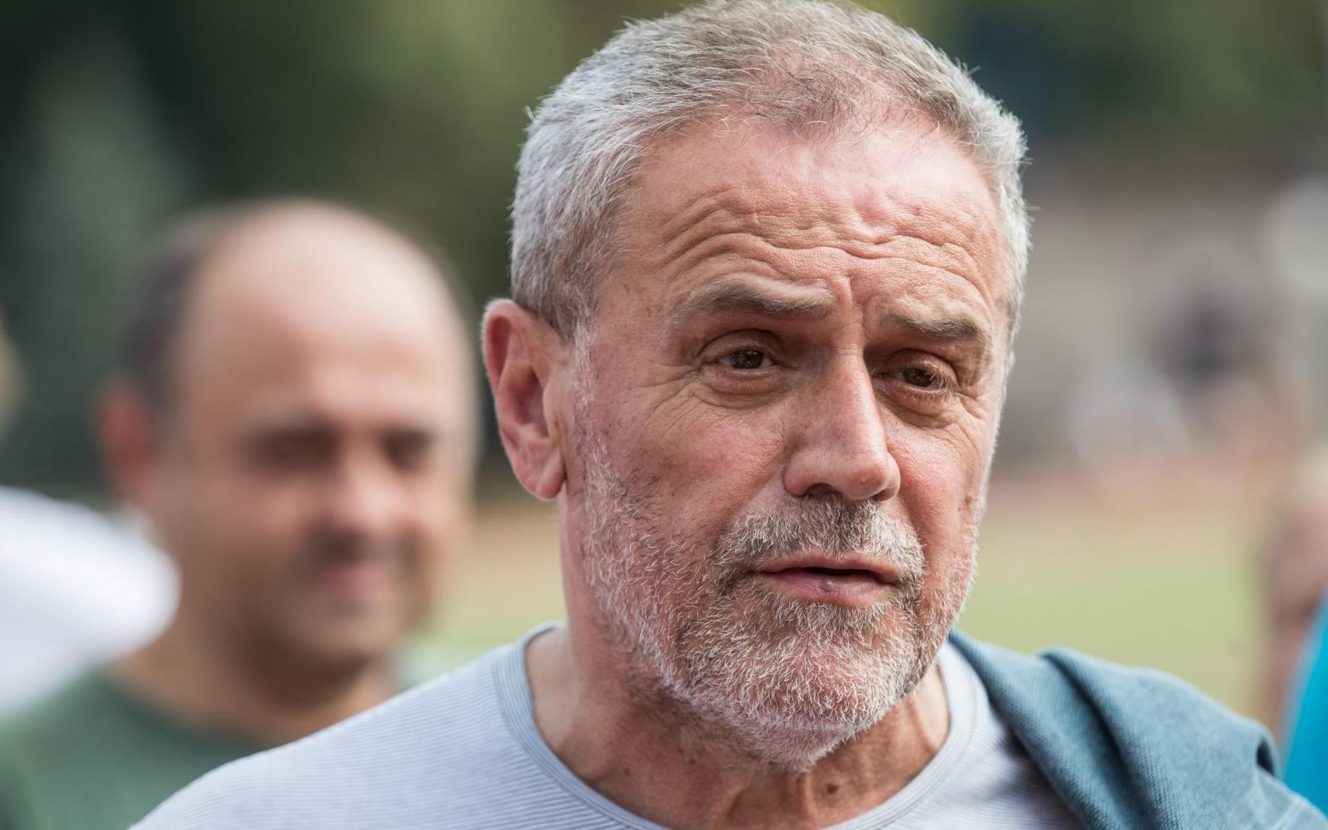 27.08.2019., Zagreb - Obilazak atletske staze na SRC Mladost povodom posljednjih priprema za IAAF World Challenge miting Zagreb 2019 - 69. Hanzekovicev memorijal. Gradonacelnik Milan Bandic
Photo: Davor Puklavec/PIXSELL