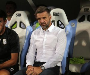 29.08.2019., stadion HNK Rijeka, Rijeka - Uzvratna utakmica doigravanja za ulazak u UEFA Europsku ligu, HNK Rijeka - KAA Gent. Igor Biscan.
Photo: Goran Kovacic/PIXSELL