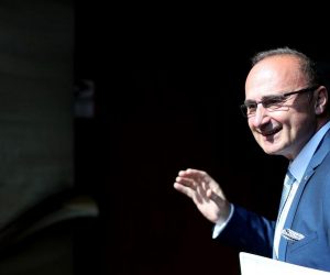 31.07.2019., Zagreb - Trg svetog Marka. Dolazak ministara na sjednicu uzeg kabineta Vlade RH. Goran Grlic Radman. Photo: Sanjin Strukic/PIXSELL