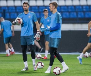 31.07.2019., Osijek - Nogometasi Osijeka odradili posljednji trening uoci uzvratnog susreta 2. pretkola UEFA Europske lige protiv CSKA Sofije. Photo: Davor Javorovic/PIXSELL