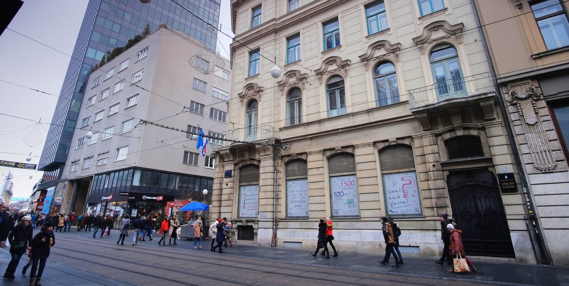 Zagreb: Državni zavod za statistiku  30.12.2018, Zagreb - Drzavni zavod za statistiku u Ilici 3. Photo: Tomislav Miletic/PIXSELL
