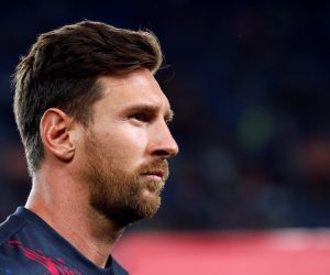 Joan Gamper Trophy - Barcelona v Arsenal Soccer Football - Joan Gamper Trophy - Barcelona v Arsenal - Camp Nou, Barcelona, Spain - August 4, 2019   Barcelona's Lionel Messi   REUTERS/Albert Gea ALBERT GEA