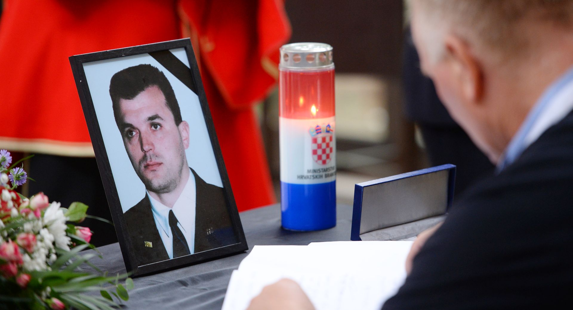 Split, 3.09.2019, Komemoracija Komodora Ivice Tolića održana u Domu Hrvatske vojske „General-bojnik Ivo Jelić“ u Splitu.               foto HINA/ Mario STRMOTIĆ/ ms
