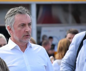 Bjelovar, 7.9.2019 - Predsjednièki kandidat Miroslav koro posjetio je 27. jesenski meðunarodni bjelovarski sajam u Gudovcu i odrao konferenciju za novinare. 
foto HINA/ Igor KOKORU/ ua
