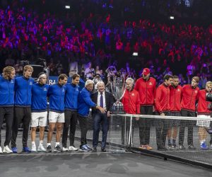 eneva, 20.9.2019 - Natjecatelji ATP Laver Cupa, teniskog turnira izmeðu ekipa Europe i Svijeta.
foto HINA/ Cesare GRASSELLI/ ua