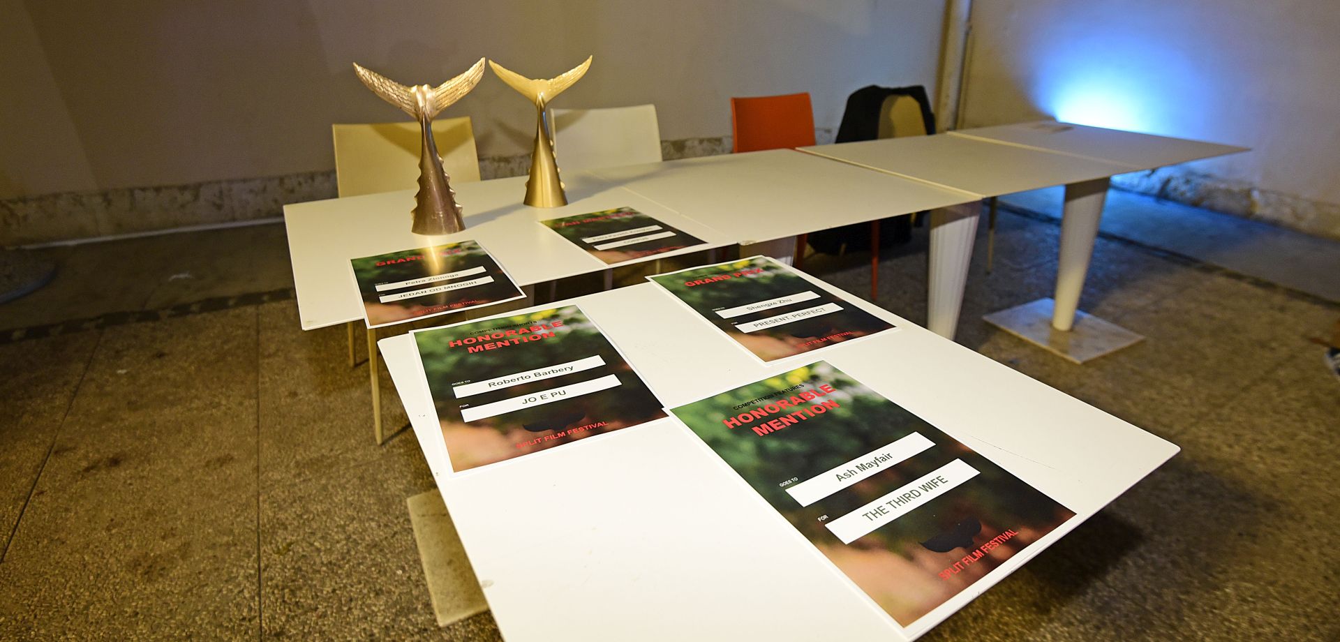 Split, 25.09.2019 - U Caffeu Galerija zatvaren Split film festival.                                       foto HINA/ Mario STRMOTIĆ/ ms