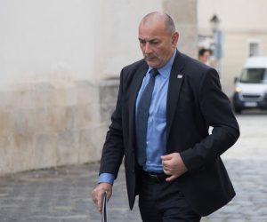 01.08.2019., Zagreb - Ministri na Trgu sv. Marka dolaze na 173. sjednicu Vlade Republike Hrvatske. Tomo Medved Photo: Davor Puklavec/PIXSELL