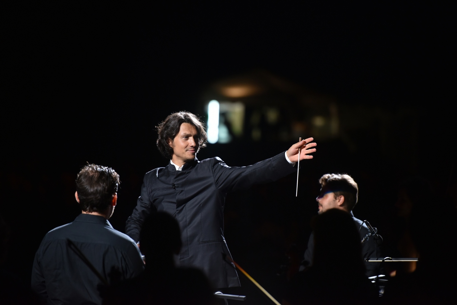 01.08.2019., Pula - Mezzosopranistica Ivana Srbljan  veceras je na “sceni” u pulskoj Areni, gdje je zajedno s kolegama u sklopu festivala Summer Classics izvela  Bizetovu “Carmen”, reziranu posebno za taj prostor. Na sceni je  Ivanin partner bio  Aljaz Farasin,  koji jr pjevao  Don Josea.Dirigent Yordan Kamdzhalov.
Photo: Dusko Marusic /PIXSELL