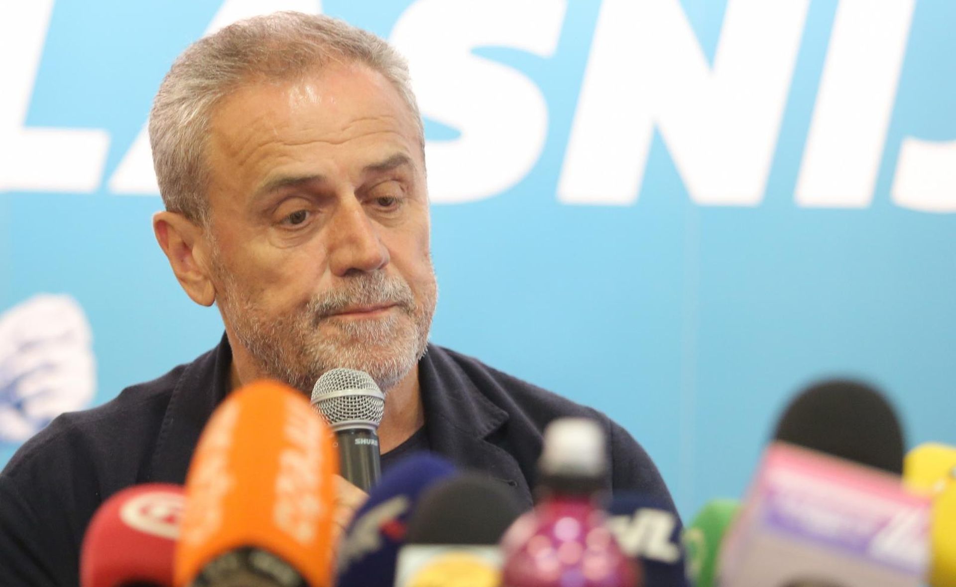02.09.2019., Zagreb - Konferencija za medije uoci odrzavanja IWCH Zagreb Meeting 2019 - 69. memorijala Borisa Hanzekovica. Gradonacelnik Zagreba Milan Bandic.
Photo: Matija Habljak/PIXSELL