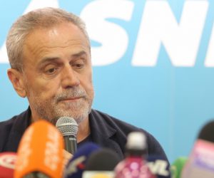 02.09.2019., Zagreb - Konferencija za medije uoci odrzavanja IWCH Zagreb Meeting 2019 - 69. memorijala Borisa Hanzekovica. Gradonacelnik Zagreba Milan Bandic.
Photo: Matija Habljak/PIXSELL