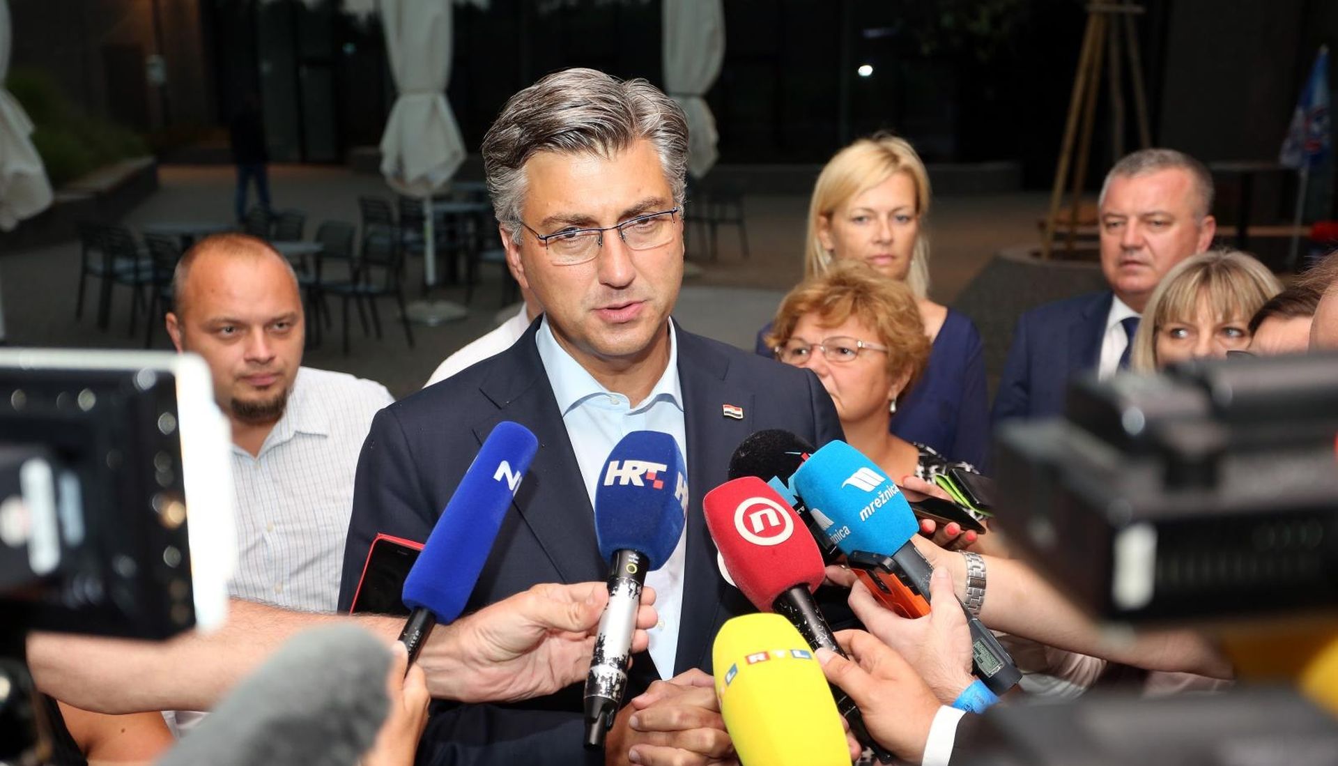 02.09.2019., Karlovac - Predsjednik HDZ-a Andrej Plenkovic sudjeluje na 40. sjednici Zupanijskog odbora HDZ-a Karlovacke zupanije.
Photo: Kristina Stedul Fabac/PIXSELL
