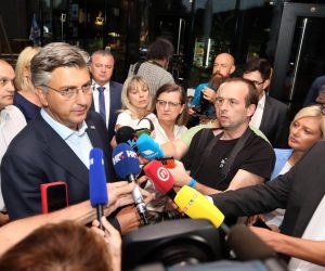 02.09.2019., Karlovac - Predsjednik HDZ-a Andrej Plenkovic sudjeluje na 40. sjednici Zupanijskog odbora HDZ-a Karlovacke zupanije.
Photo: Kristina Stedul Fabac/PIXSELL