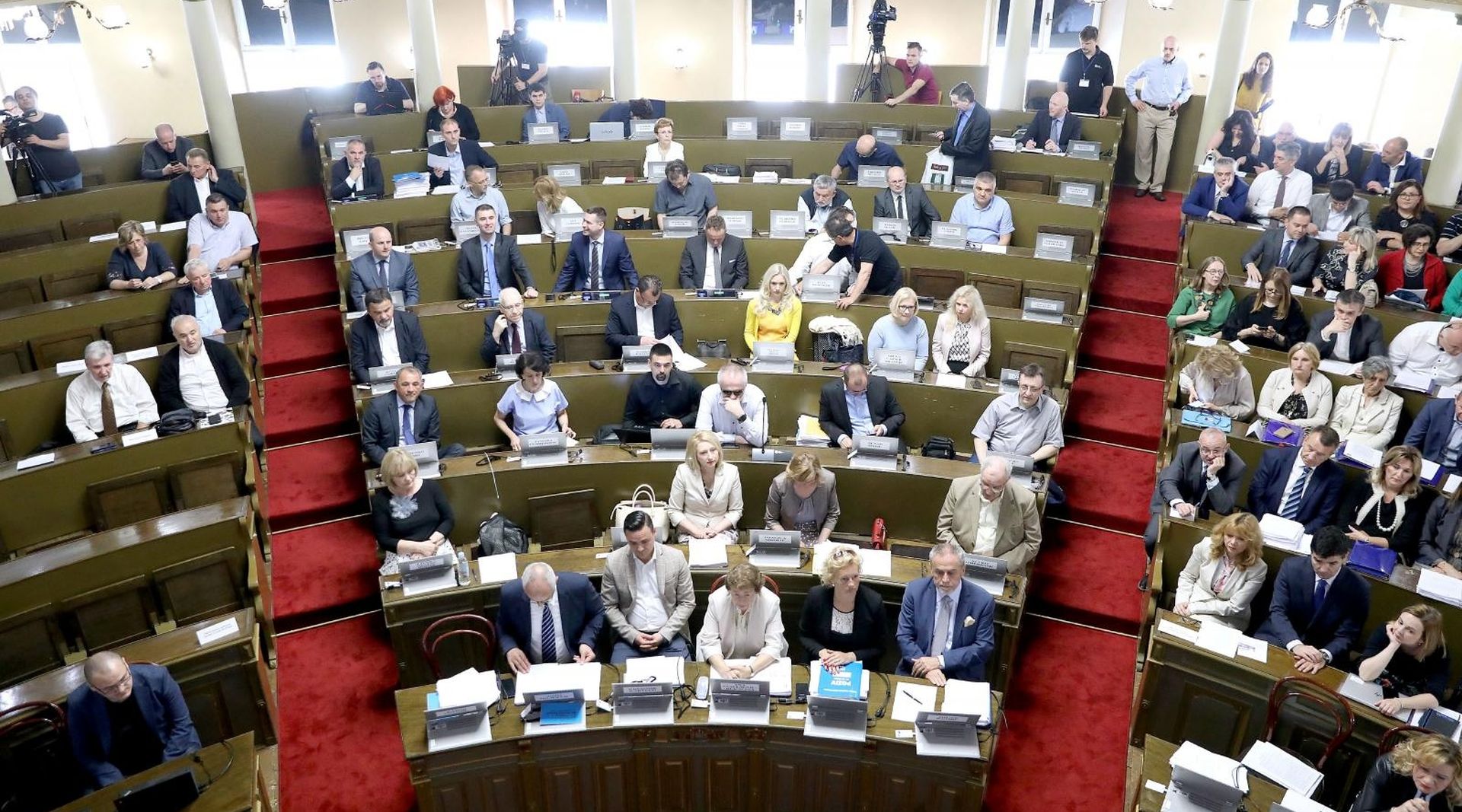 04.06.2019., Zagreb - U Gradskoj vijecnici pocela je 23. sjednica Gradske skupstine.
Photo: Patrik Macek/PIXSELL