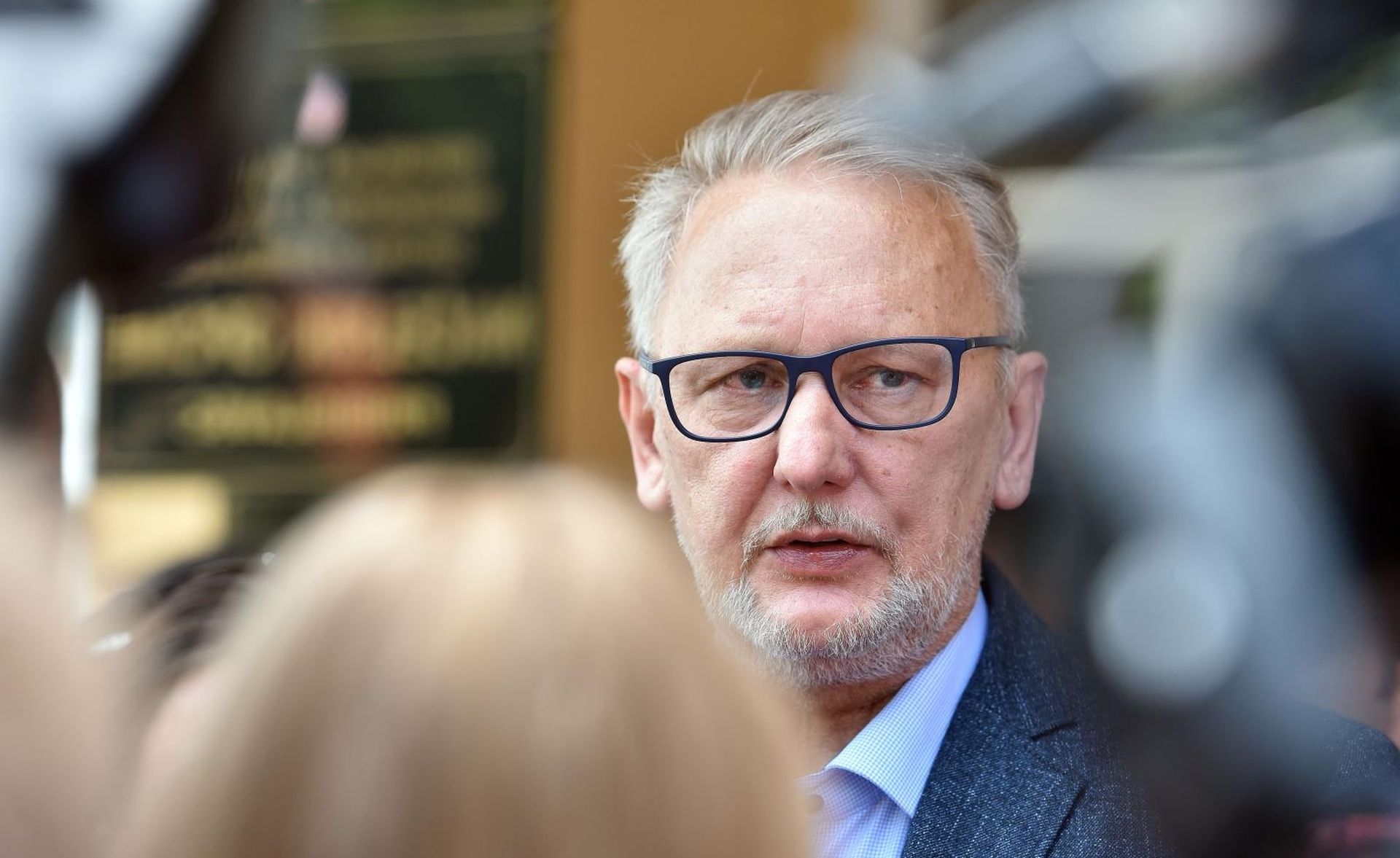 04.06.2019., Pribislavec- Ministar unutarnjih poslova Davor Bozinovic na radnom sastanku u Pribislavcu.
Photo: Vjeran Zganec Rogulja/PIXSELL