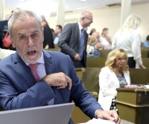 04.09.2019., Zagreb - U Staroj gradskoj vijecnici pocela je 26. sjednica Gradske skupstine Grada Zagreba 
.
Photo: Patrik Macek/PIXSELL