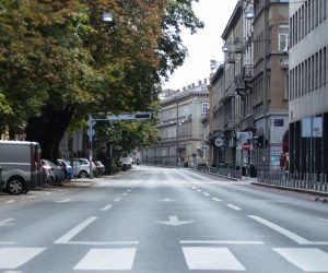 05.08.2019., Zagreb - Potpuno prazne ulice u centru grada.  Photo: Filip Kos/PIXSELL