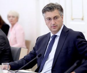 05.09.2019., Zagreb - Vlada RH je u Banskim dvorima odrzala svoju 177. sjednicu. Predsjednik Vlade Andrej Plenkovic Photo: Patrik Macek/PIXSELL