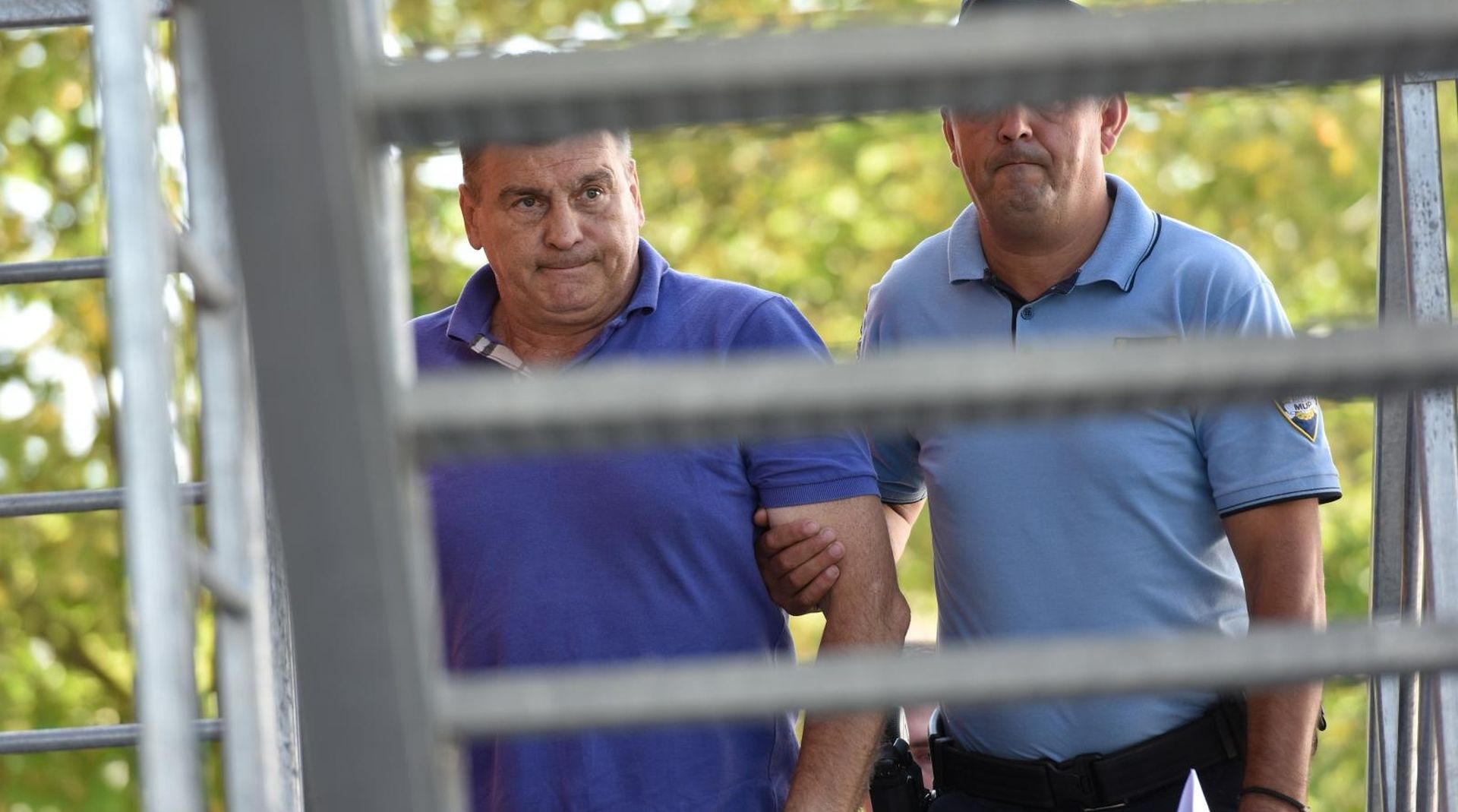 05.09.2019., Velika Gorica - Privodjenje Damira Skare, celnika AK Siget kojeg je zaposlenica prijavila za silovanje, na ispitivanje u Zupanijsko drzavno odvjetnistvo. Photo: Davorin Visnjic/PIXSELL