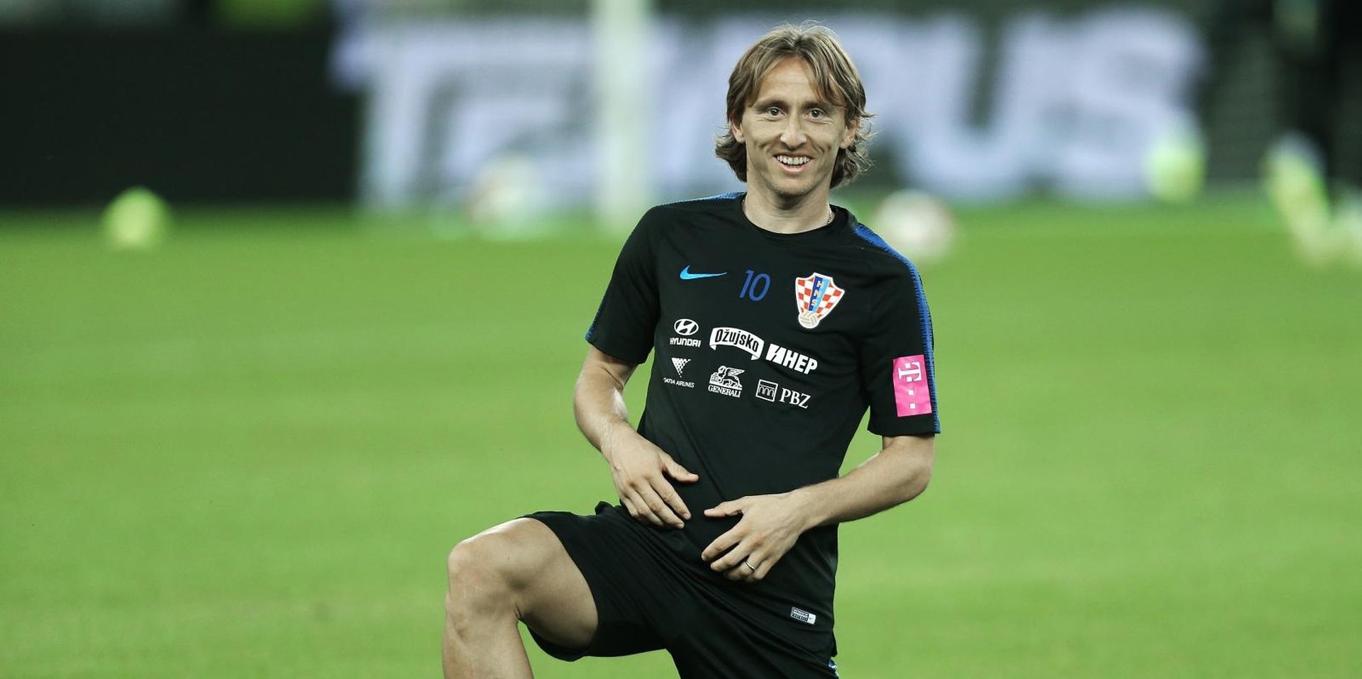 05.09.2019., stadion Anton Malatinsky, Trnava, Slovacka - Trening hrvatske nogometne reprezentacije uoci kvalifikacijske utakmice 4. kola skupine E za Europsko prvenstvo protiv Slovacke. Luka Modric Photo: Davor Javorovic/PIXSELL