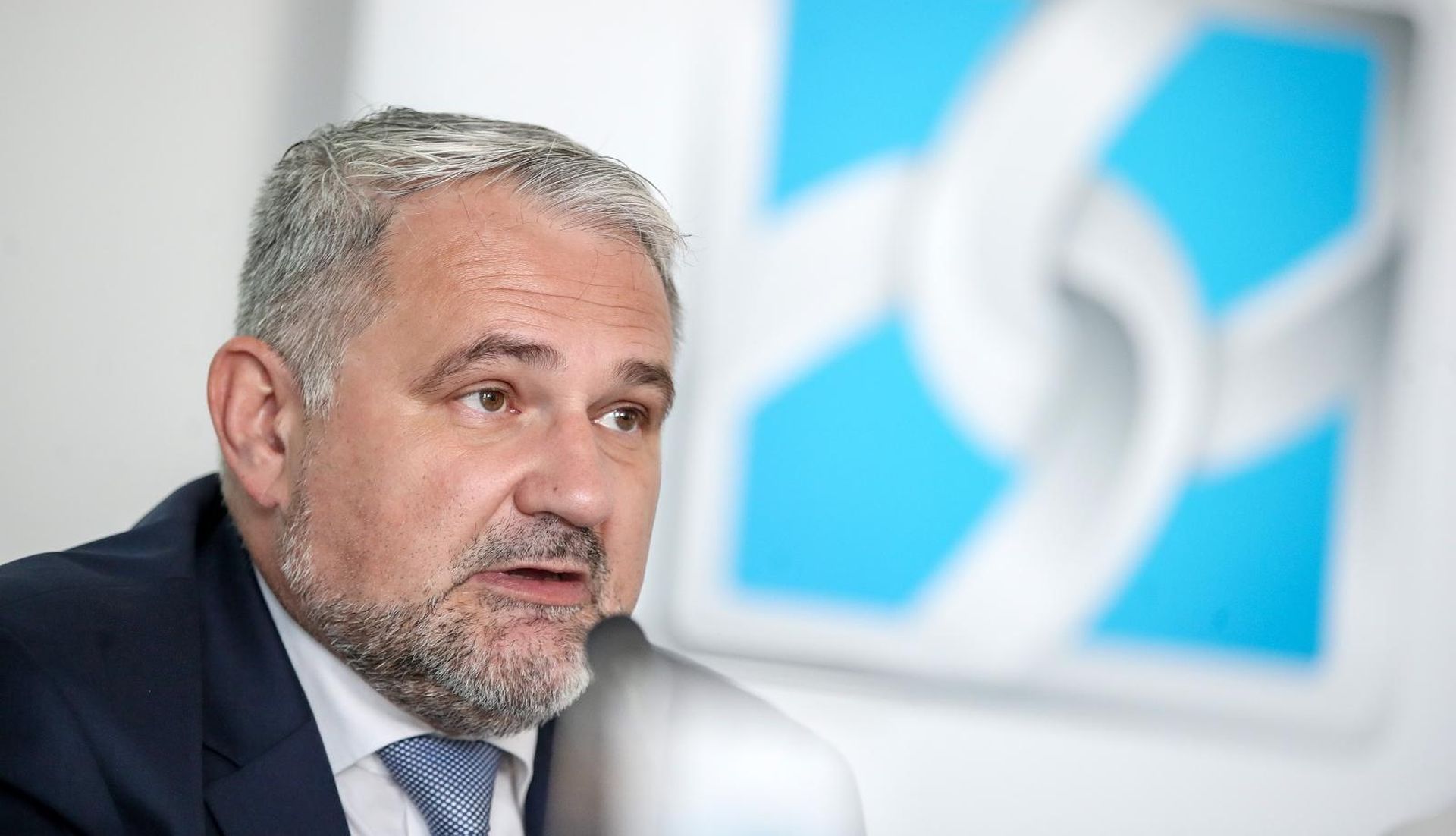 06.06.2019., Zagreb - Konferencija za novinare HUP Skor - predstavljanje najnovijih rezultata alata za mjerenje napretka, odnosno rezultata reformi u 13 podrucja kljucnih za bolje poslovanje u Hrvatskoj u usporedbi s zemljama EU 10.  Davor Majetic, glavni direktor HUP-a.
Photo: Igor Kralj/PIXSELL
