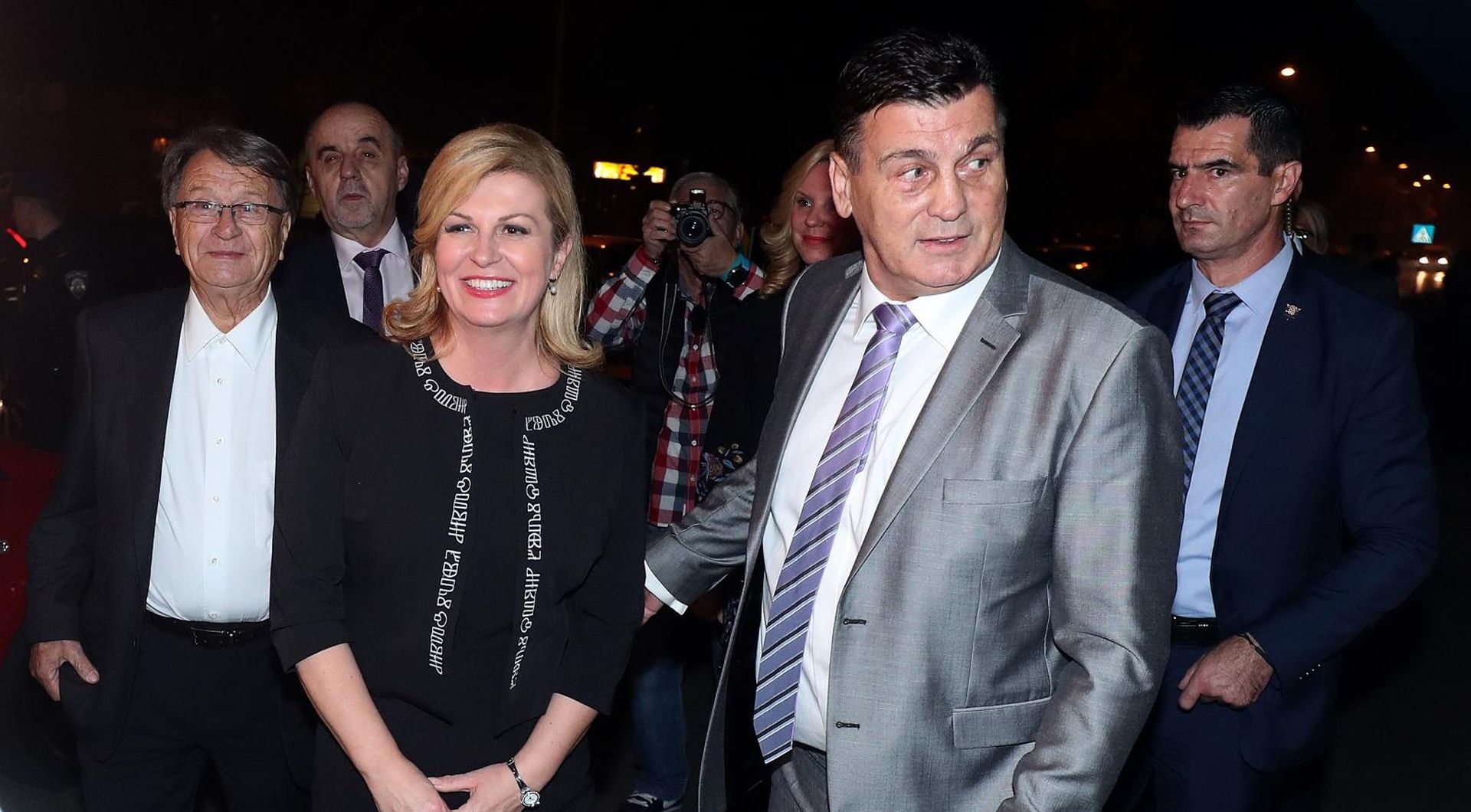 Zagreb: Predsjednica na obilježavanju 40. obljetnice djelovanja Autokluba Siget 06.11.2018.., Zagreb - Predsjednica Republike Kolinda Grabar-Kitarovic nazocila je obiljezavanju 40. obljetnice djelovanja Autokluba Siget. Kolinda Grabar-Kitarovic, Damir Skaro, Miroslav Ciro Blazevic. 
Photo: Goran Stanzl/PIXSELL
