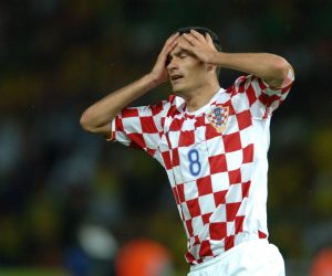 13.06.2006., Berlin, Njemacka - Marko Babic na utakmici Hrvatska-Brazil, 0-1, na Svjetskom prvenstvu u nogometu na Olimpiastadionu. 
Photo: Goran Stanzl/Vecernji list