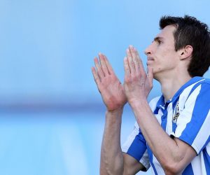 09.03.2014., Stadion u Maksimiru, Zagreb - MAXtv 1. HNL, 25. kolo, NK Lokomotiva - NK Zadar. Ante Budimir. 
Photo: Goran Stanzl/PIXSELL