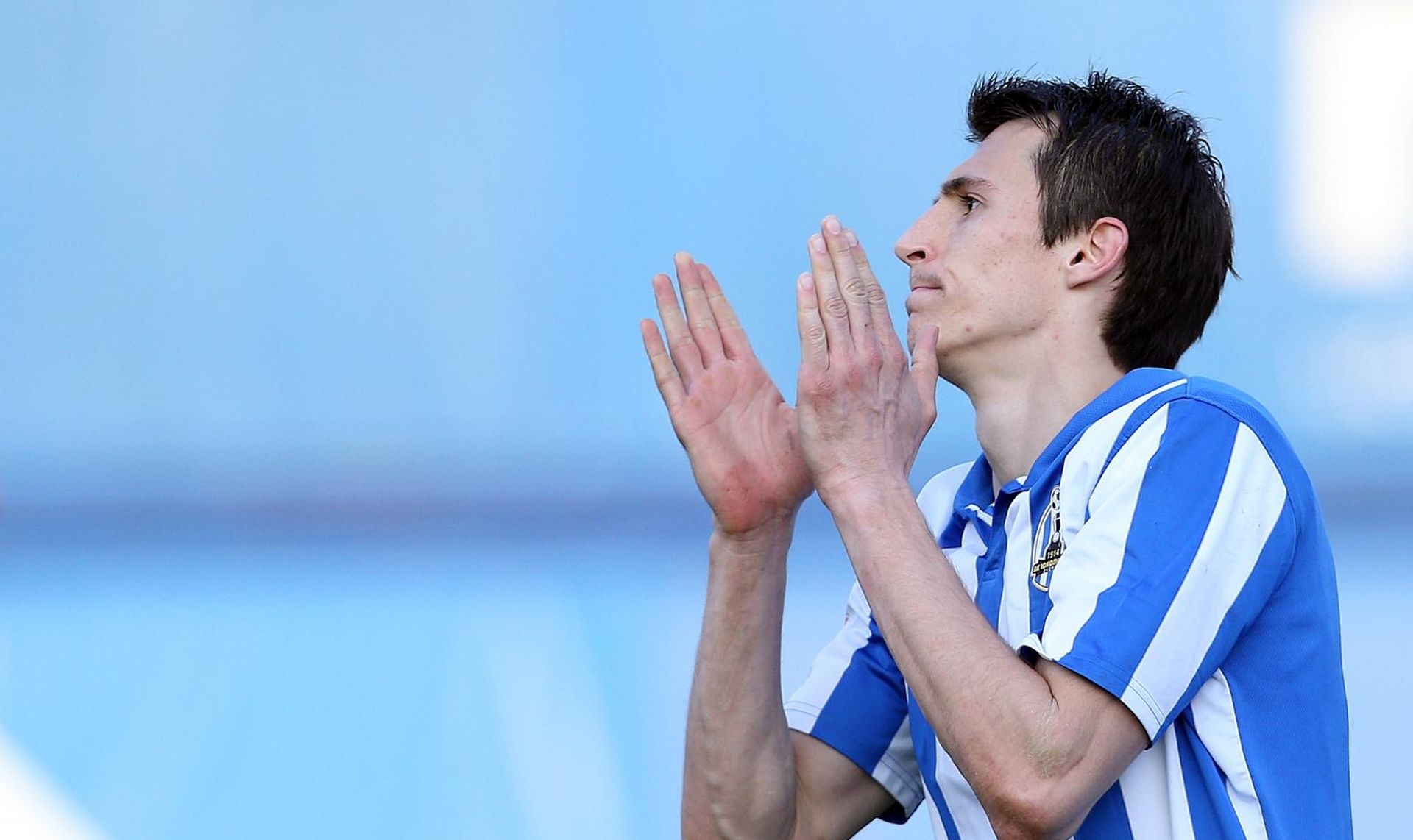 09.03.2014., Stadion u Maksimiru, Zagreb - MAXtv 1. HNL, 25. kolo, NK Lokomotiva - NK Zadar. Ante Budimir. 
Photo: Goran Stanzl/PIXSELL