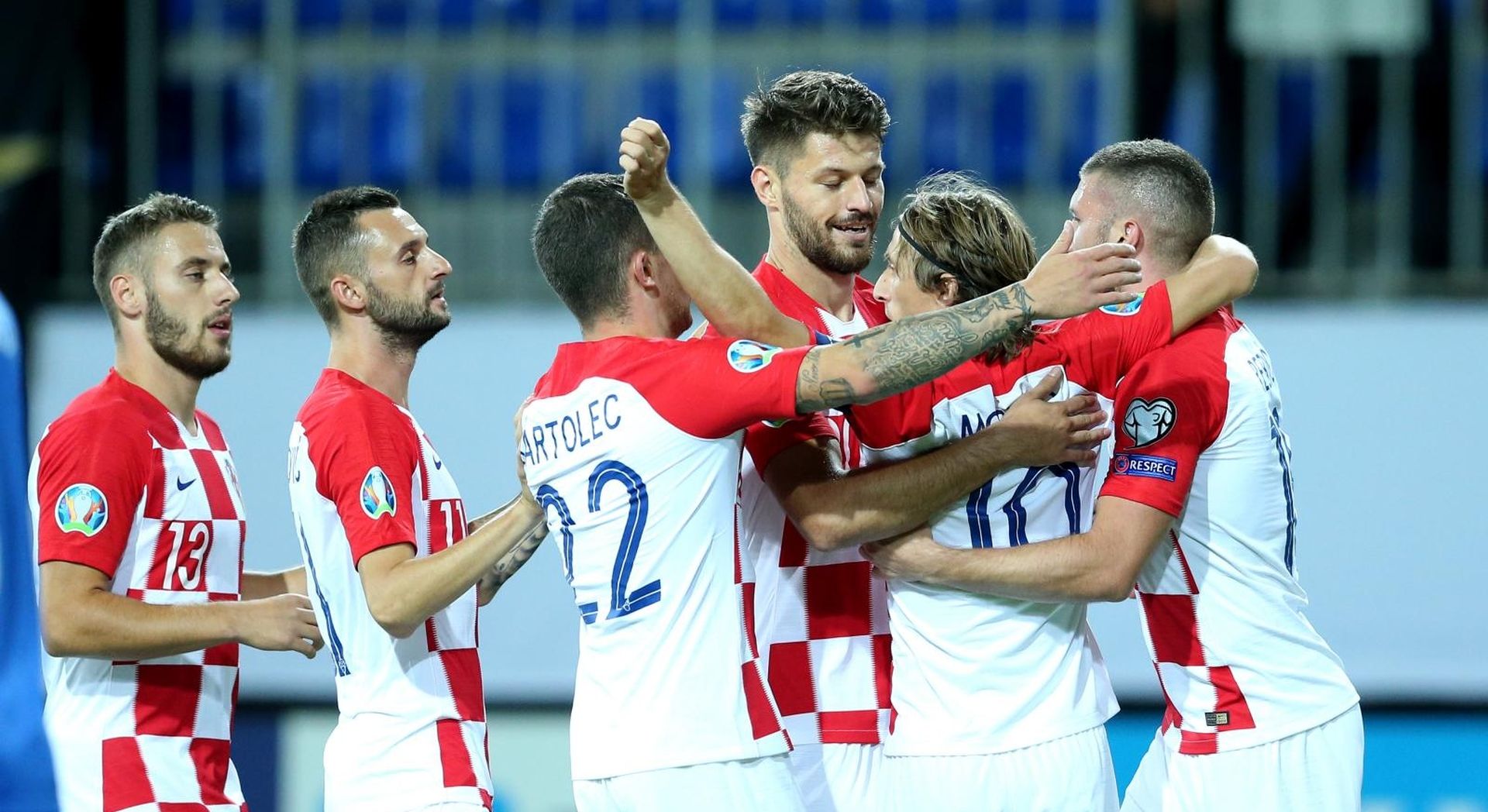 09.09.2019., stadion Backell Arena, Baku, Azerbajdzan- Kvalifikacijske za Europsko prvesntvo, skupina E, 5. kolo, Azerbajdzan - Hrvatska. Photo: Luka Stanzl/PIXSELL