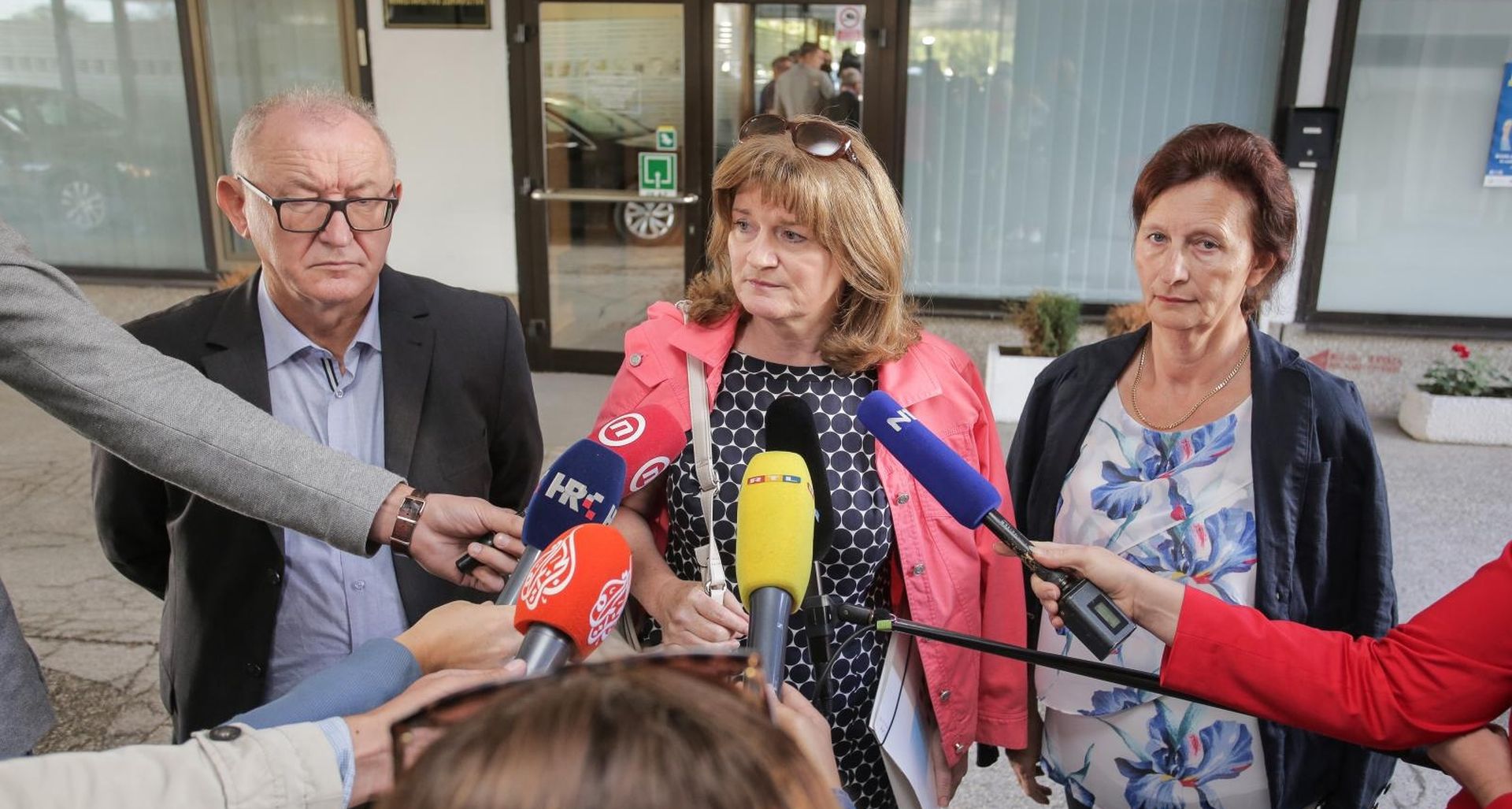 10.09.2019., Zagreb - U Ministarstvu zdravstva na Ksaveru odrzan je nastavak pregovora pregovarackih odbora Vlade RH i sindikata. Anica Prasnjak. 
Photo: Tomislav Miletic/PIXSELL