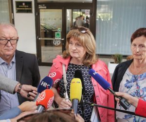 10.09.2019., Zagreb - U Ministarstvu zdravstva na Ksaveru odrzan je nastavak pregovora pregovarackih odbora Vlade RH i sindikata. Anica Prasnjak. 
Photo: Tomislav Miletic/PIXSELL