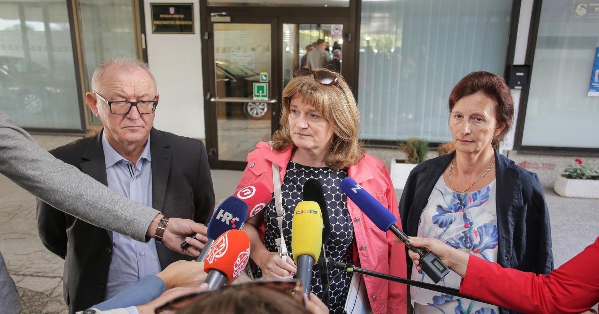 10.09.2019., Zagreb - U Ministarstvu zdravstva na Ksaveru odrzan je nastavak pregovora pregovarackih odbora Vlade RH i sindikata. Anica Prasnjak. 
Photo: Tomislav Miletic/PIXSELL