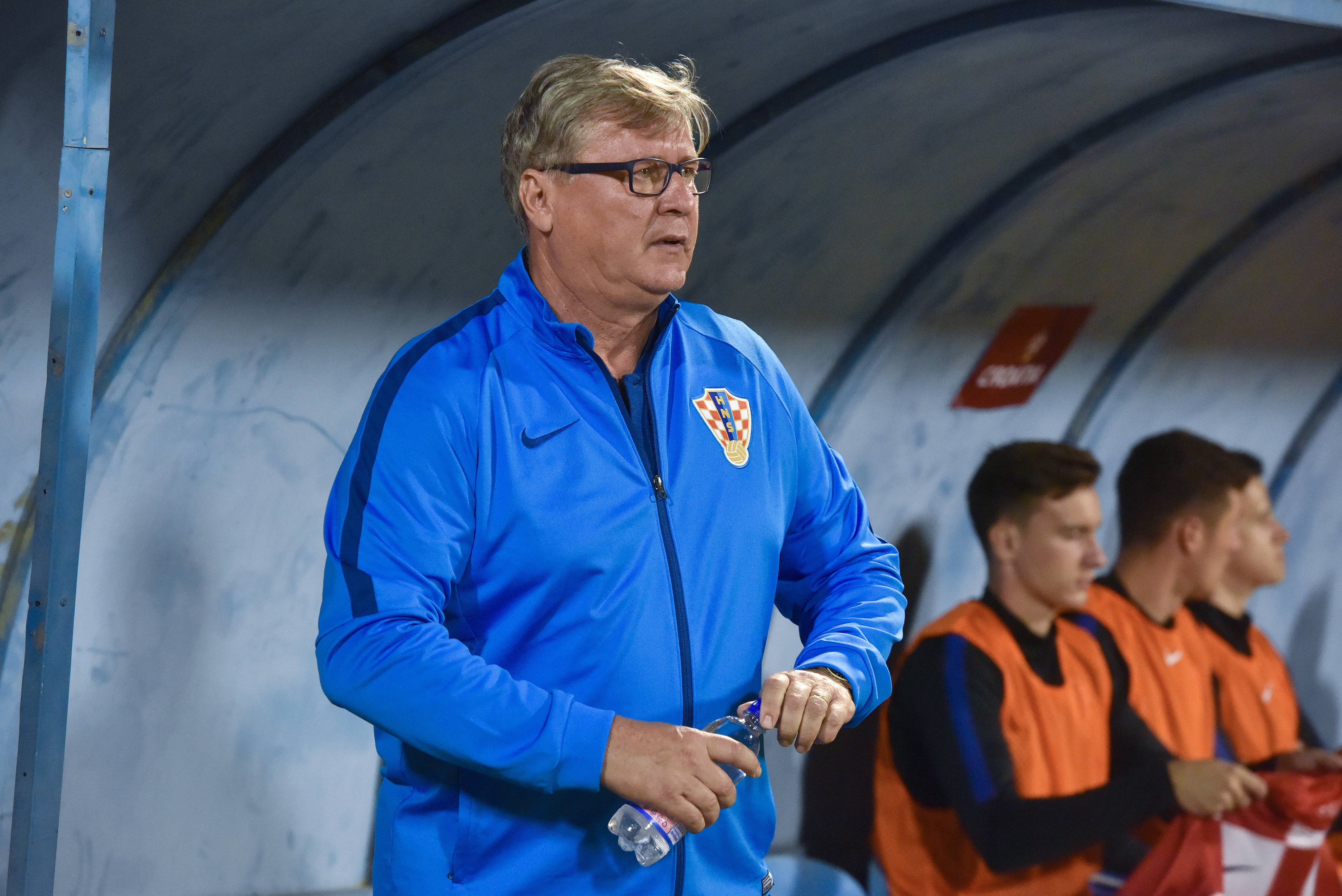 10.09.2019., stadion Subicevac, Sibenik - Kvalifikacijska utakmica za U-21 Europsko prvenstvo, skupina 4, Hrvatska - Skotska. Nenad Gracan Photo: Hrvoje Jelavic/PIXSELL