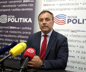 11.07.2019., Zagreb - Nezavisni saborski zastupnik Vlaho Orepic, sluzbeno je objavio svoju kandidaturu za predsjednika Republike Hrvatske u prostoriji stranke Nova Politika. 
Photo: Goran Stanzl/PIXSELL