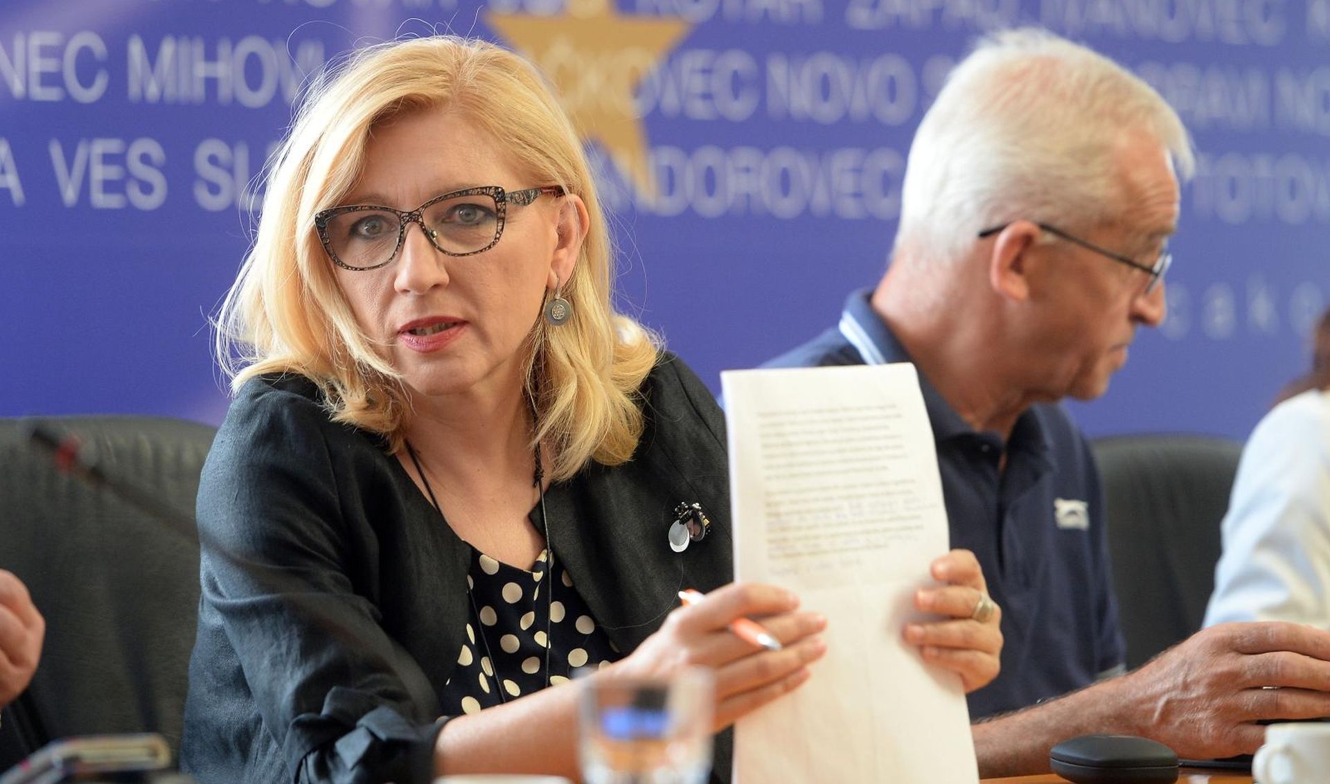 11.07.2019., Cakovec- Odrzana 13. sjednica Gradskog vijeca grada Cakovca. Karolina Juzbasic.
Photo: Vjeran Zganec Rogulja/PIXSELL