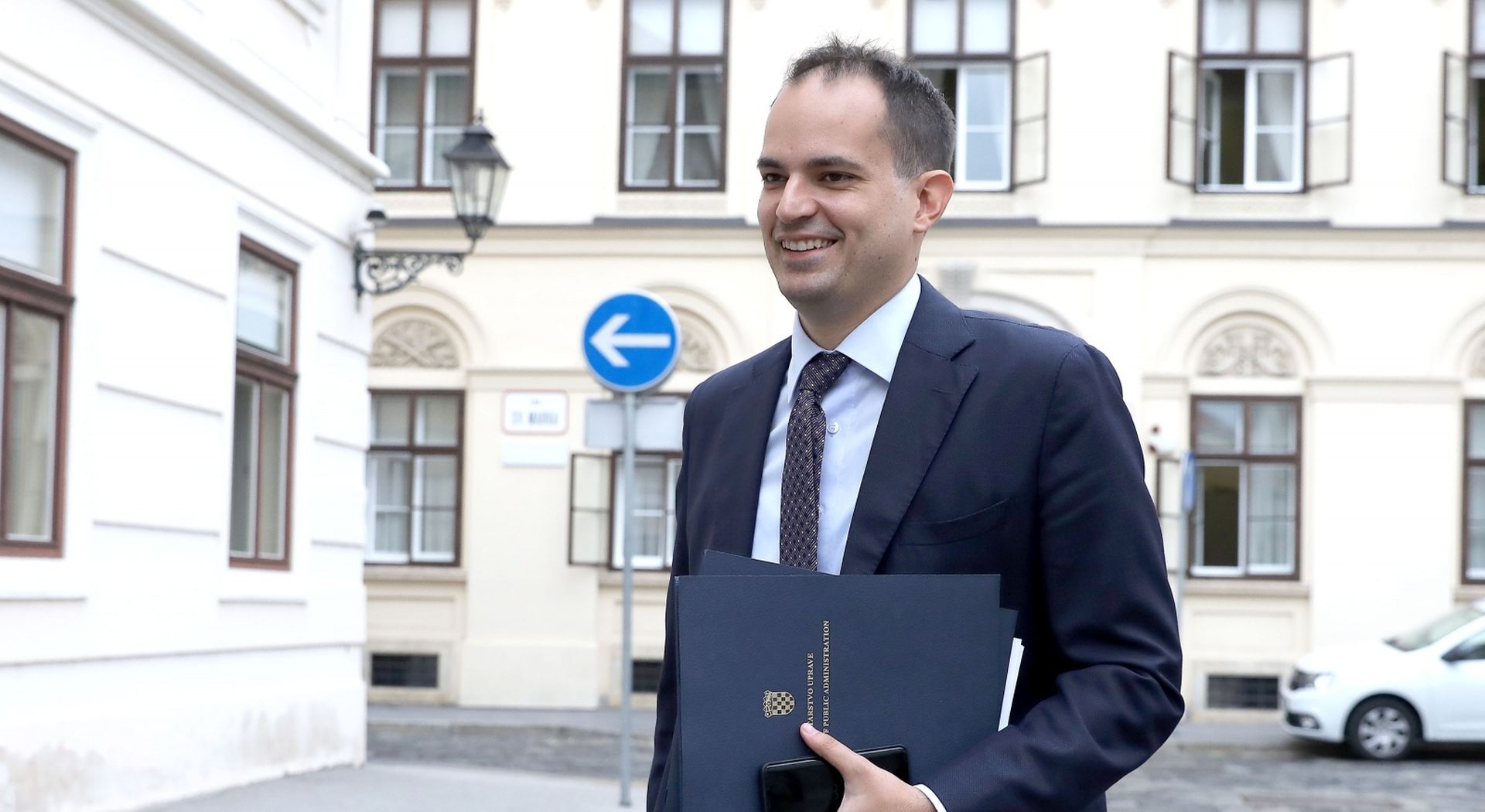 11.09.2019., Zagreb - Ministri dolaze u Banske dvore ne sjednicu uzeg kabineta Vlade RH. Ivan Malenica 
Photo: Patrik Macek/PIXSELL