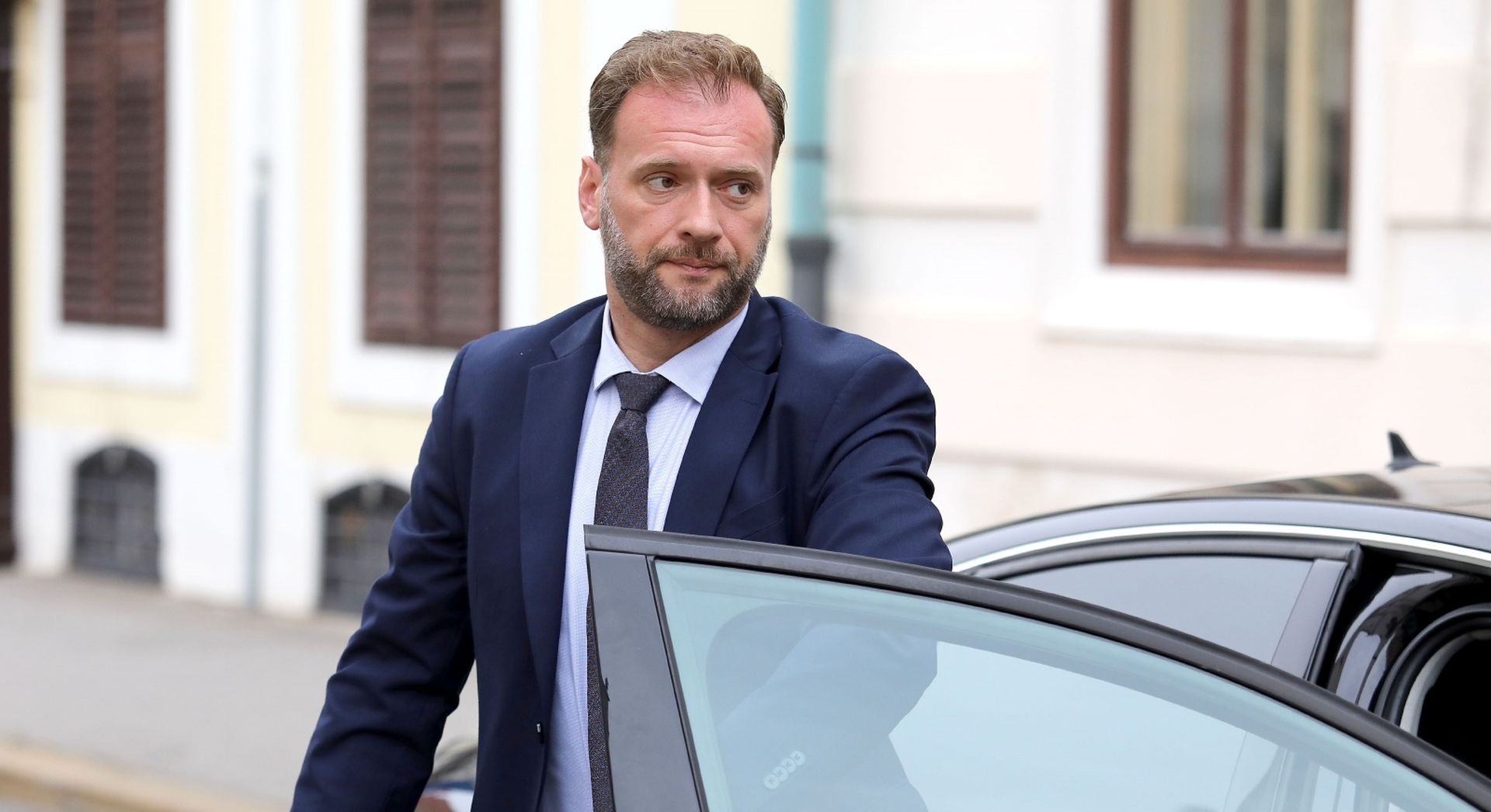 11.09.2019., Zagreb - Ministri dolaze u Banske dvore ne sjednicu uzeg kabineta Vlade RH. Mario Banozic 
Photo: Patrik Macek/PIXSELL