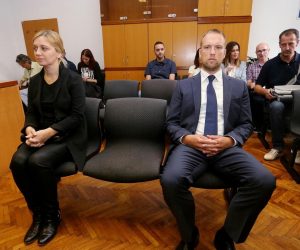 12.09.2019., Zagreb - Pocetak sudjenja na Zupanijskom sudu Tomislavu Sauchi i Sandri Zeljko za aferu Dnevnice. 
Photo: Dalibor Urukalovic/PIXSELL