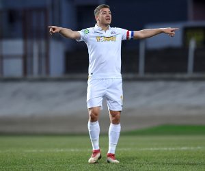 13.03.2018., stadion u Kranjcevicevoj ulici, Zagreb - Polufinale Hrvatskog nogometnog kupa, NK Lokomotiva - HNK Hajduk. Josip Radosevic. 
Photo: Marko Lukunic/PIXSELL