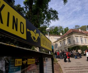 13.04.2017., Zagreb - Hrvatski filmski savez i kino Tuskanac pokrenuli akciju "Daj mi kino! 2" kojom se bore za ocuvanje Kina Tuskanac. 
Photo: Marko Lukunic/PIXSELL