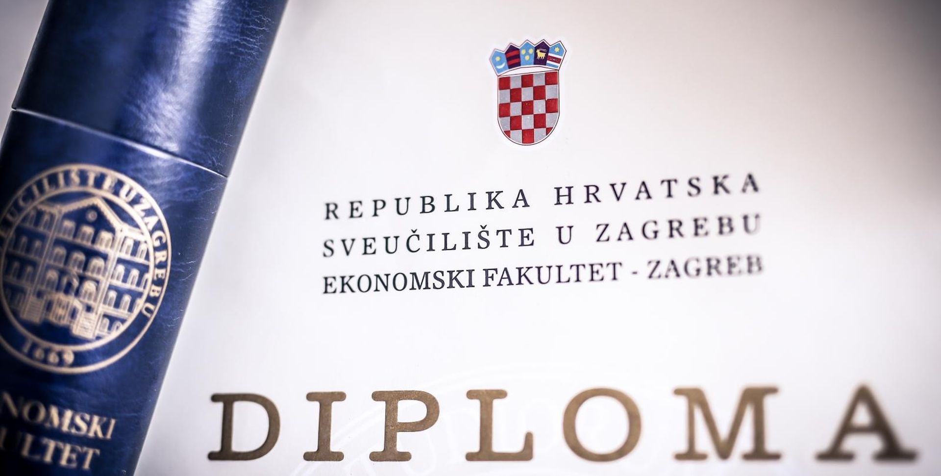14.05.2018., Zagreb - Diploma Ekonomskog fakulteta Sveucilista u Zagrebu. 

Photo: Igor Soban/PIXSELL