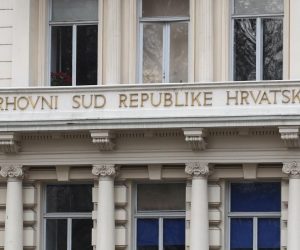 17.01.2015., Zagreb - Zgrada Vrhovnog suda Republike Hrvatske. 
Photo: Zeljko Lukunic/PIXSELL