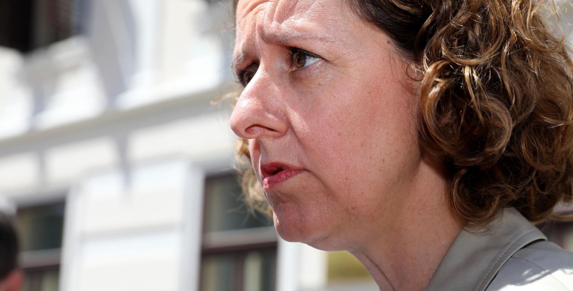 17.07.2019., Zagreb - Nina Obuljen Korzinek odlazi sa sjednice uzeg kabineta Vlade. Photo: Patrik Macek/PIXSELL