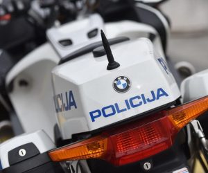 20.03.2017., Sibenik -
Policijske oznake na sluzbenim vozilima.
Photo: Hrvoje Jelavic/PIXSELL