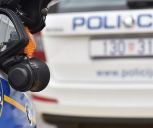 20.03.2017., Sibenik -
Policijske oznake na sluzbenim vozilima.
Photo: Hrvoje Jelavic/PIXSELL