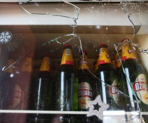 22.08.2019., Uzdolje - U restoranu Petko u Uzdolju napadnuti su ljudi koji su gledali utakmicu play offa Lige prvaka izmedju Young Boysa i Crvene zvezde. Photo: Dusko Jaramaz/PIXSELL