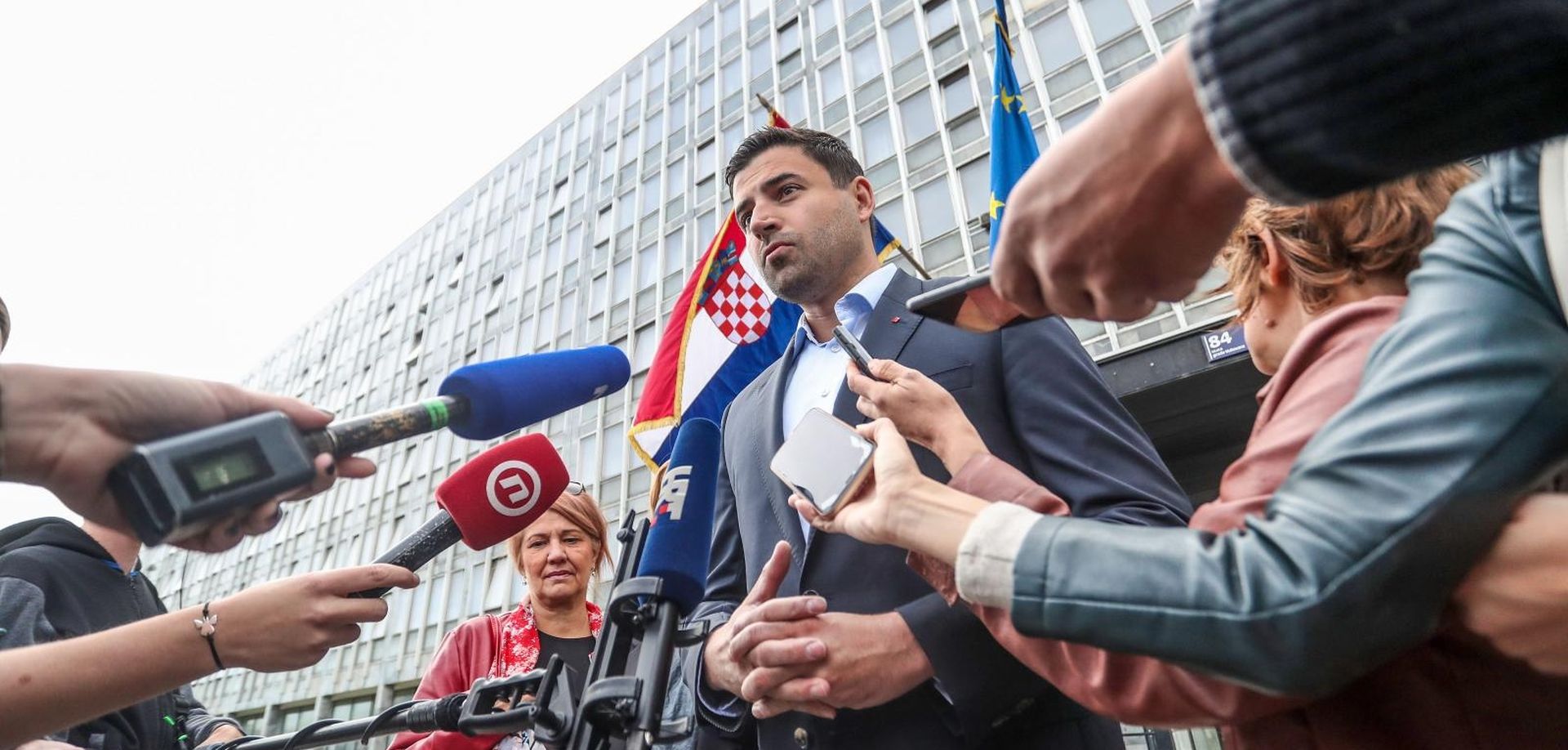 22.09.2019., Zagreb - 20. obljetnica ubojstva na Opcinskom sudu, kada je Mato Oraskic ubio sutkinju, odvjetnicu, svoju suprugu i tesko ranio zapisnicarku.
Photo: Slavko Midzor/PIXSELL