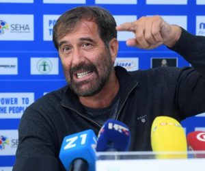 24.09.2019., Zagreb - U Kutiji sibica odrzana izvanredna konferenciju za medije rukometnog kluba Prvo plinarsko drustvo Zagreb. Bozidar Jovic i  Vedran Supkovic predstavili Veselina Vujovica za trenera PPD Zagreb. 
Photo: Marko Lukunic/PIXSELL