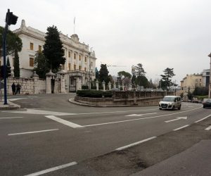 25.01.2018., Rijeka - Grad Rijeka. Nekadasanja Guvernerova palaca, danas Pomorski i povijesni muzej Primorja. Photo: Goran Kovacic/PIXSELL